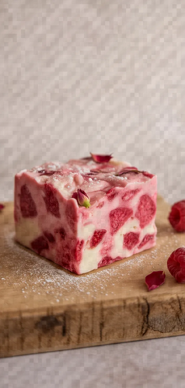Rose Raspberry Fudge